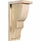 Ekena Millwork Ridgewood Rough Sawn Corbel w/Backplate, Douglas Fir, 6"W x 8"D x 16"H COR06X08X16RID01RDF - alternate 1